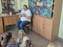 Rok szkolny 2025-2026 - 08. Dzień Głosnego Czytania w swietlicy szkolnej